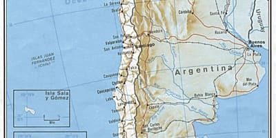 Xile ferrocarril mapa